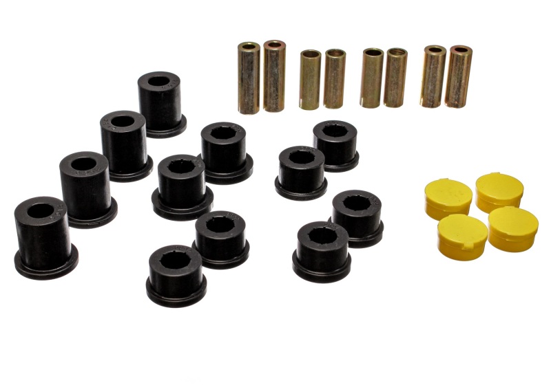Energy Suspension 90-97 Mazda Miata Black Front Control Arm Bushing Set - 11.3105G