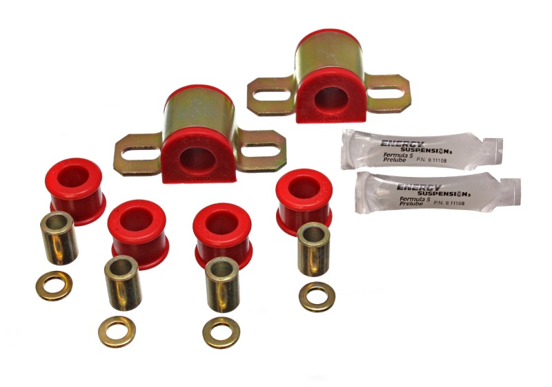 Energy Suspension 90-97 Mazda Miata Red 19mm Front Sway Bar Bushings (includes Sway Bar End Link Bus - 11.5102R