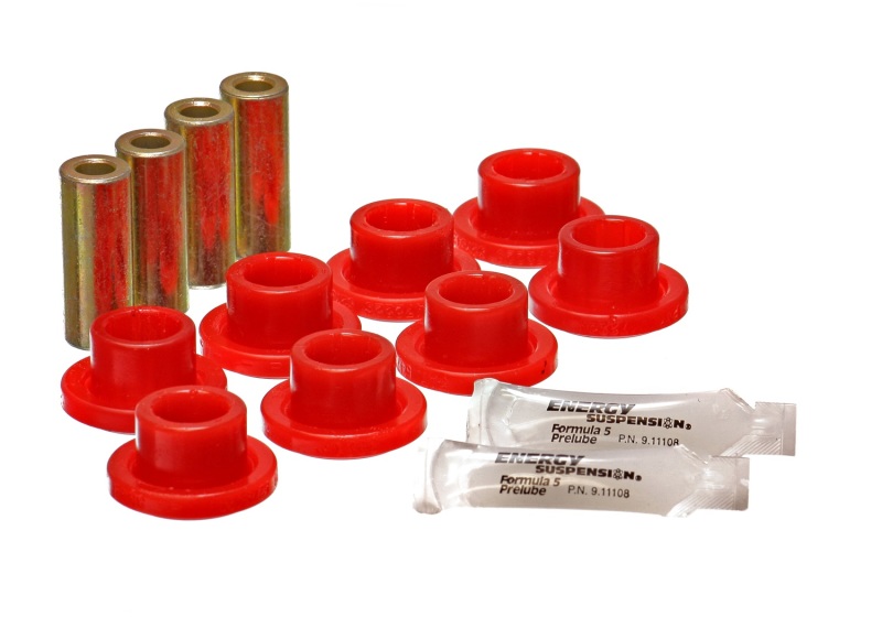 Energy Suspension 88 Honda Civic/CRX Red Rear Control Arm Bushing Set (Lower Only) - 16.3111R