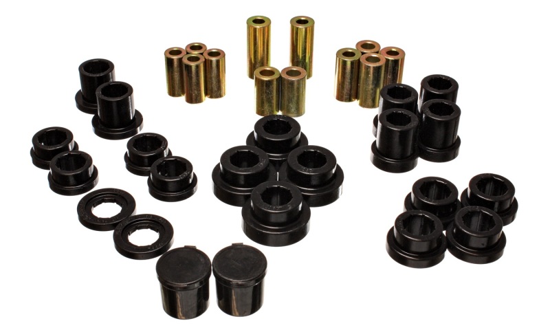 Energy Suspension 00-09 Honda S2000 Black Rear End Control Arm Bushing Set - 16.3121G