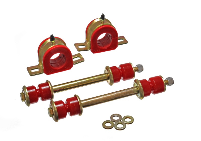 Energy Suspension 01-06 C2500 HD Silverado 2WD Red 36mm Front Sway Bar Bushing Set - 3.5213R