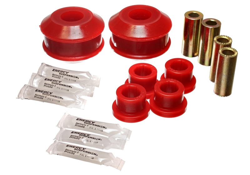 Energy Suspension 03-05 Mitsubishi Lancer EVO 8 Red Front Control Arm Bushing Set - 5.3133R