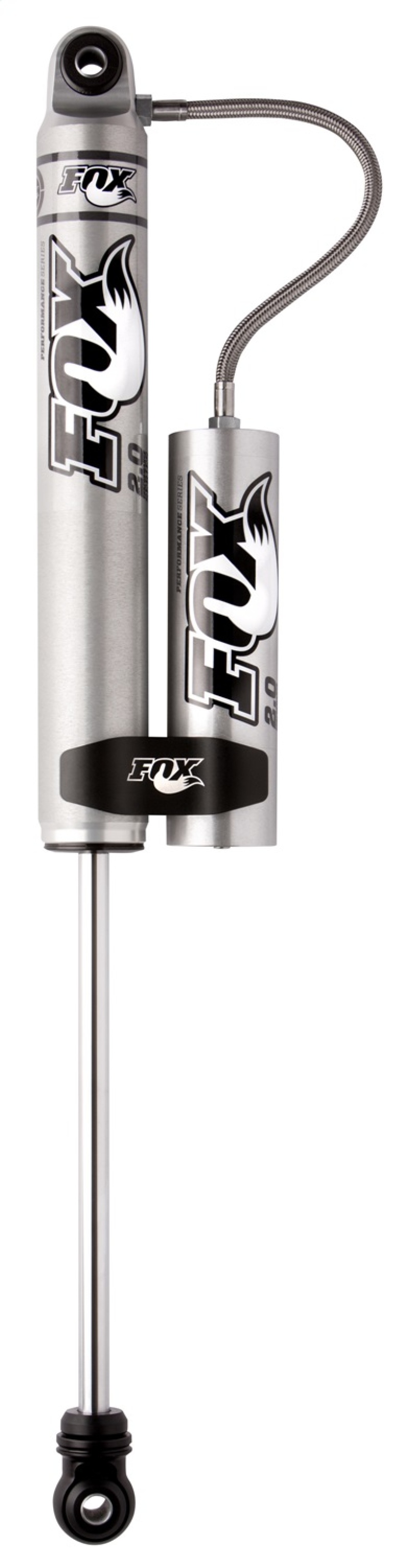 Fox 01-10 Chevy HD 2.0 Perf Series 5.1in. Smooth Body Remote Res. Front Shock / 0-1in. Lift - Alum. - 980-24-959