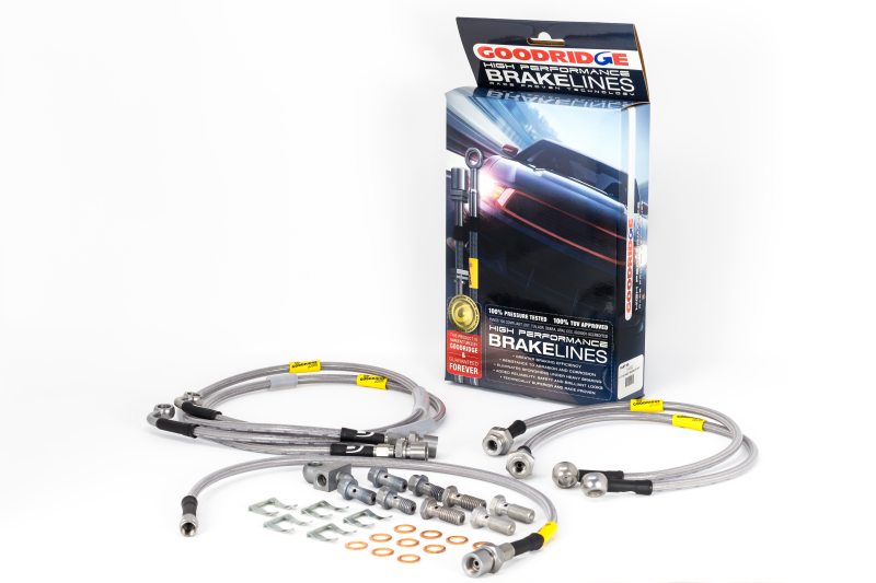 Goodridge 01-03 Chevrolet Silverado / 01-03 GMC Sierra SS Brake Lines - 14182