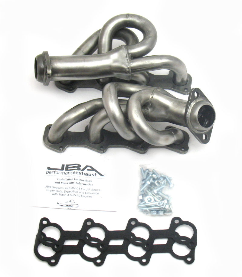 JBA 97-03 Ford F-150 4.6L 2V 1-1/2in Primary Raw 409SS Cat4Ward Header - 1677S