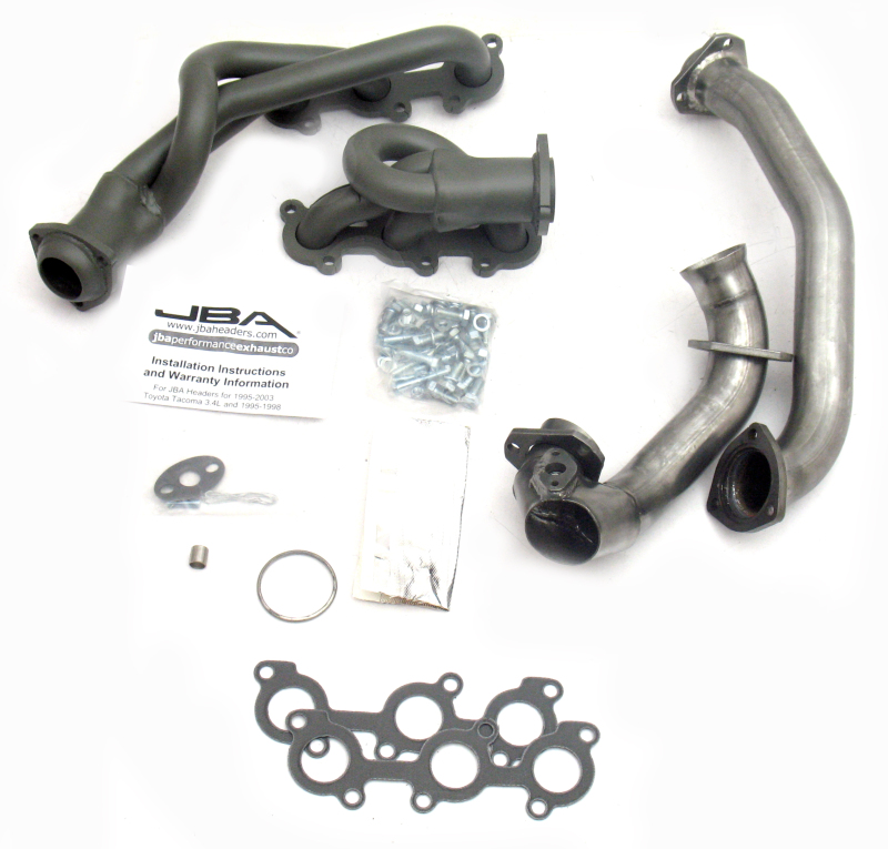 JBA 01-04 Toyota 3.4L V6 w/o EGR 1-1/2in Primary Ti Ctd Cat4Ward Header - 2032SJT