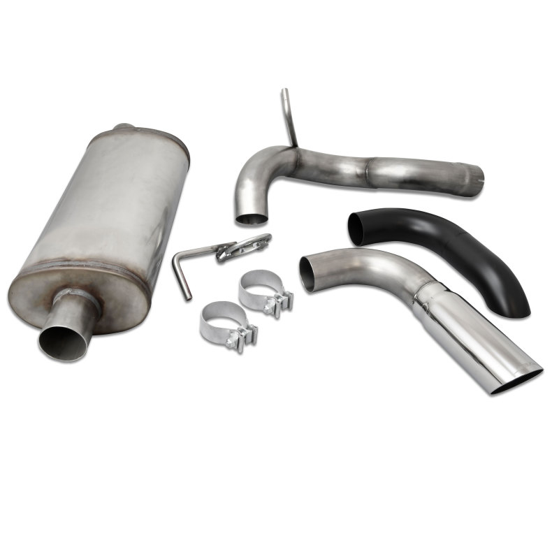 JBA 18-20 Jeep Wrangler JL 2.0L/3.6L 304SS Single Rear Exit Axle Back Exhaust - 30-1539