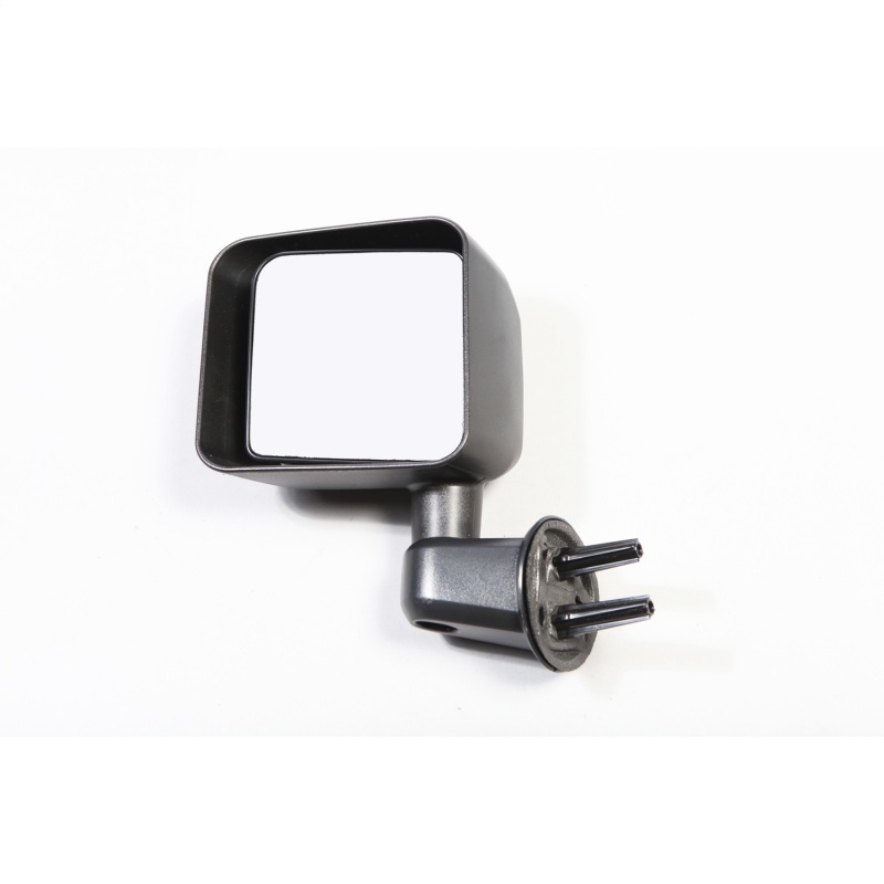 Omix Door Mirror Black LH- 07-18 Jeep Wrangler JK - 11002.13
