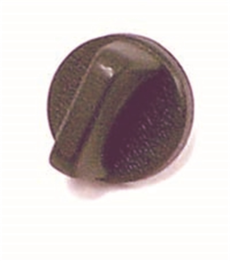 Omix Interior Windshield Knob Black 76-86 CJ Models - 13318.01