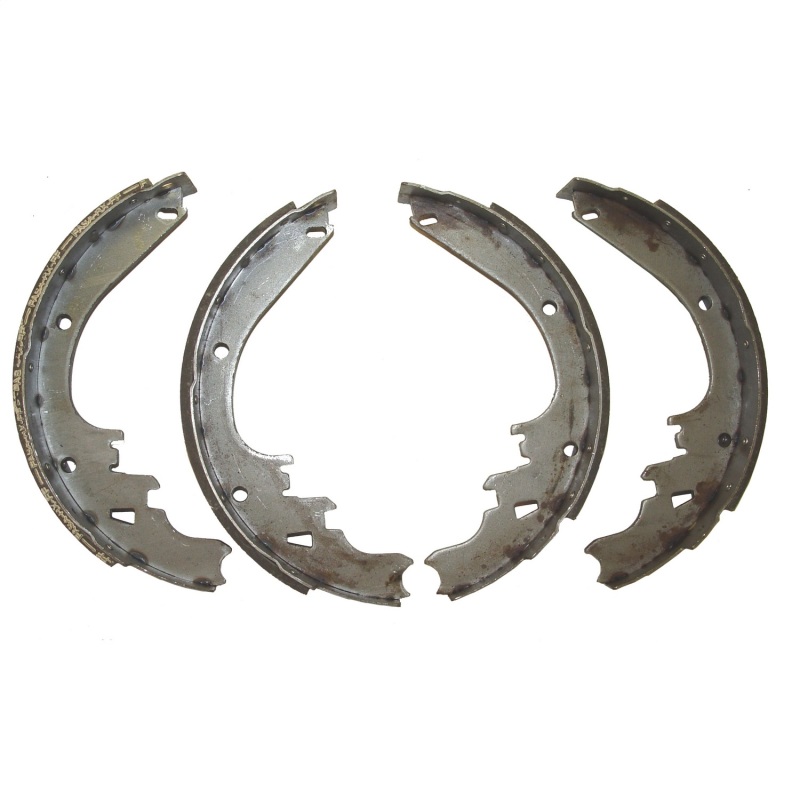 Omix Brake Shoes Rear Finned Drum 78-91 SJ Models - 16726.12