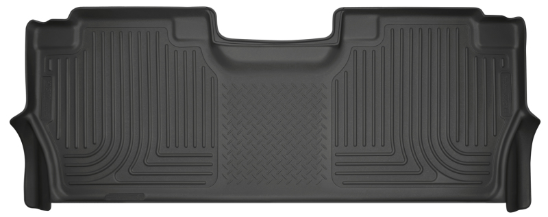 Husky Liners 21-23 Ford F-150 CC SC / 2017 Ford SD CC WeatherBeater Rear Floor Liners - Black - 14401