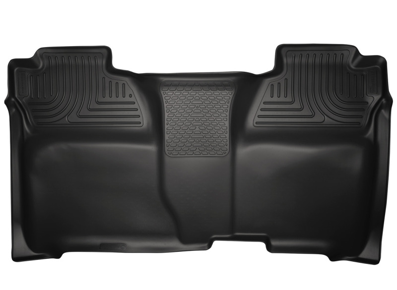 Husky Liners 14 Chevrolet Silverado 1500/GMC Sierra 1500 WeatherBeater Black 2nd Seat Floor Liners - 19231