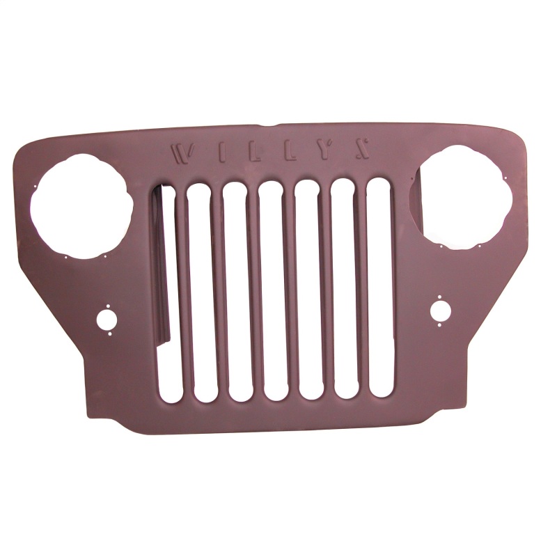 Omix Grille Willys Script 53-64 Willys CJ3B - DMC-681798