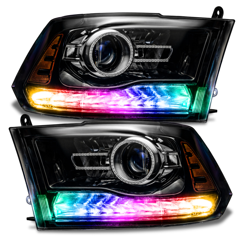 Oracle 13-18 Dodge Ram Dynamic DRL Replacement + Turn Signals - ColorSHIFT - Dynamic NO RETURNS - 1327-332
