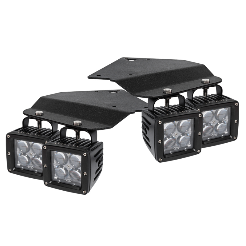 Oracle 10-14 Ford Raptor Fog Light Replacement Brackets/Lights NO RETURNS - 2149-504