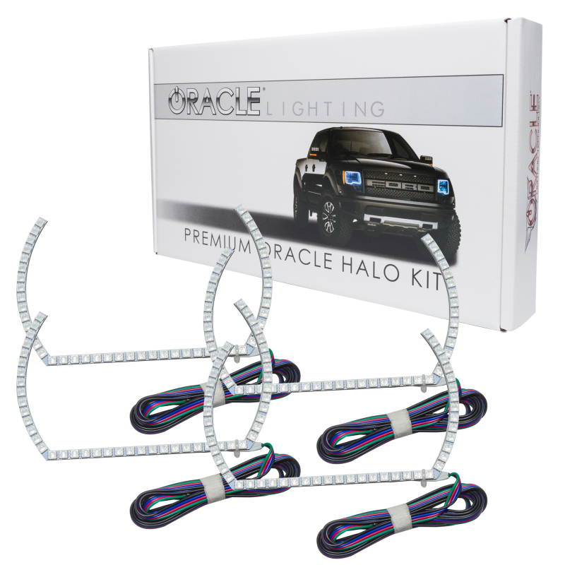 Oracle Chevy Silverado 14-15 Halo Kit Projector Style - ColorSHIFT w/o Controller SEE WARRANTY - 2386-334