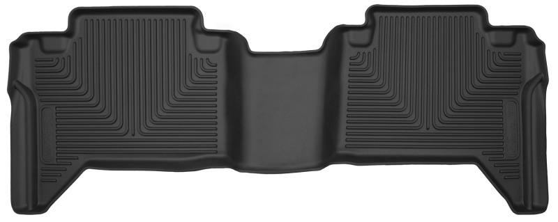 Husky Liners 05-14 Toyota Tacoma Crew Cab Pickup X-Act Contour Black 2nd Seat Floor Liner - 53801