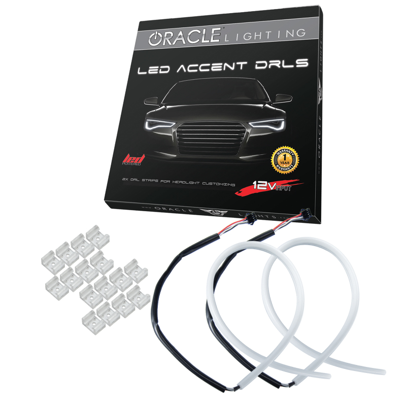 Oracle 18in LED Accent DRLs - White NO RETURNS - 5415-001