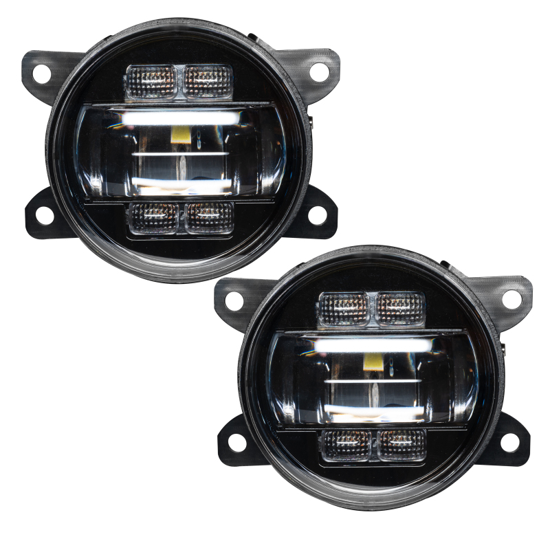 Oracle 4in High Performance LED Fog Light (Pair) - 6000K NO RETURNS - 5868-504