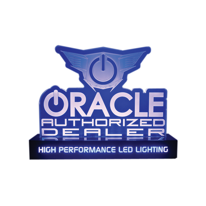 Oracle LED Authorized Dealer Display - Clear - 8051-504