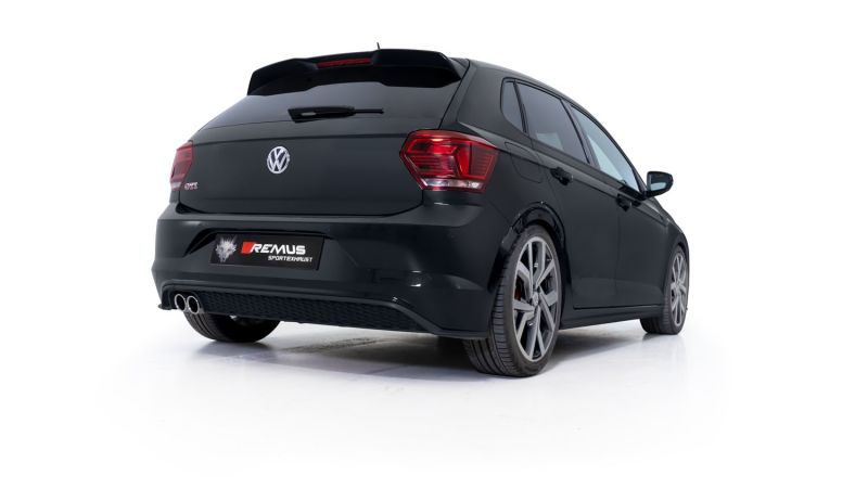 Remus 2019 Volkswagen Polo 6 GTI Axle Back Exhaust (Tail Pipes Req) - 952519 0500