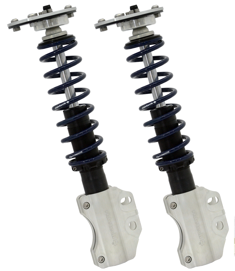 Ridetech 79-89 Ford Mustang w/ SN-95 Spindles HQ Series CoilOver Struts Front Pair - 12133210