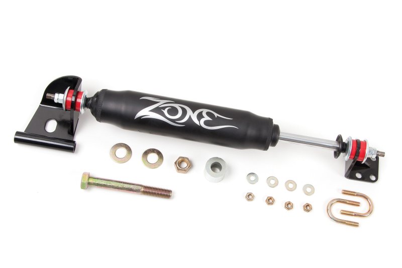 Zone Offroad 04-08 Ford F-150 Single Steering Stabilizer - Black - ZON7300