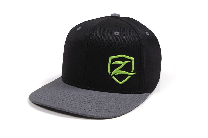 Zone Offroad Black Flatbill Hat - Snapback - ZONU9135