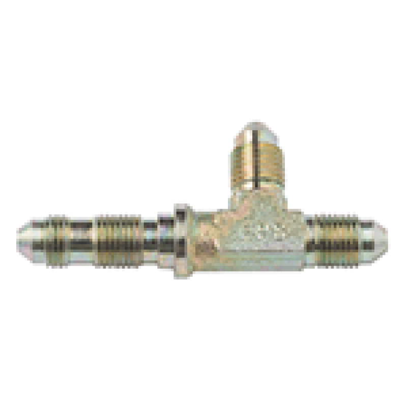 Fragola -6AN Steel Bulkhead Tee - On Run - 580406
