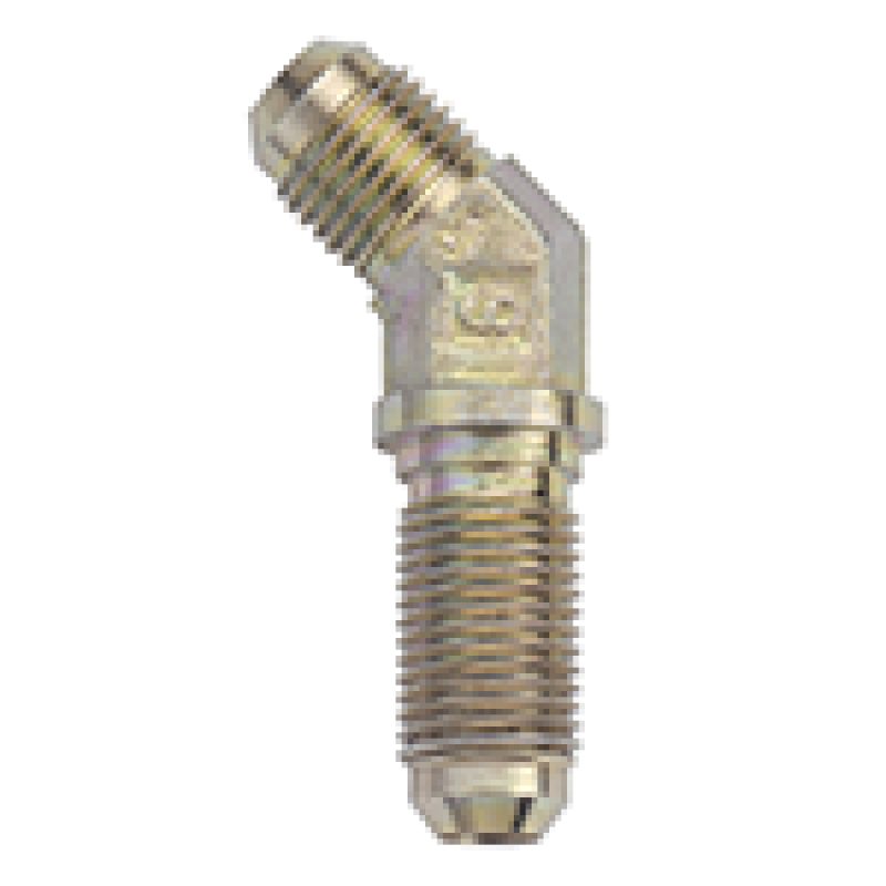 Fragola -4AN x 45 Degree Bulkhead - Steel - 583704