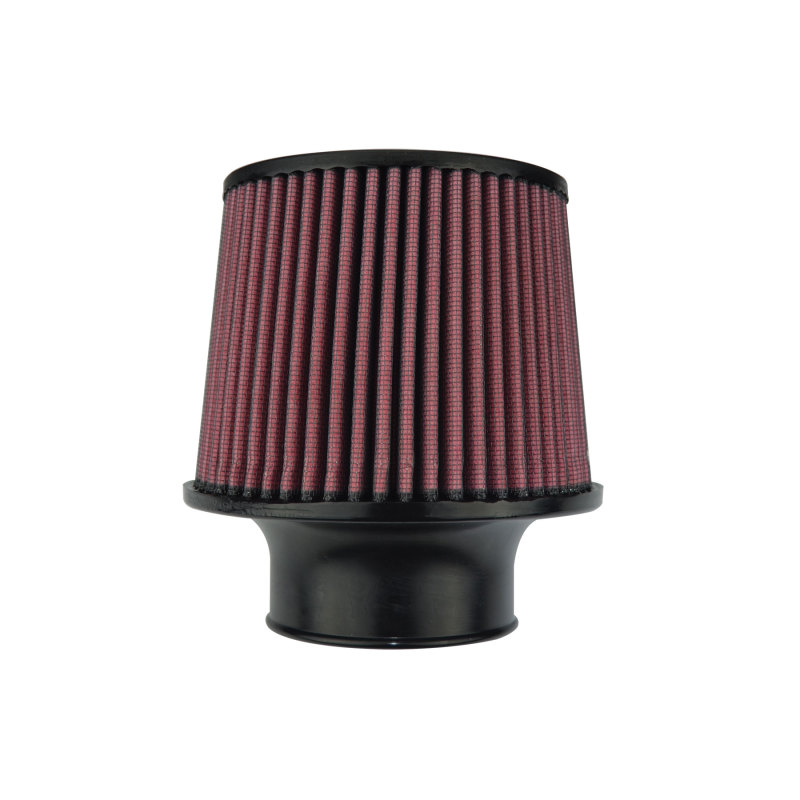 Injen High Performance Air Filter - 3.00 Black Filter 6 Base / 5 Tall / 5 Top - X-1014-BR