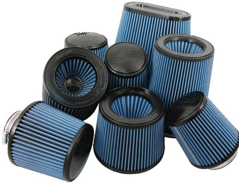 Injen AMSOIL Ea Nanofiber Dry Air Filter - 3.50 Filter 6 Base / 5 Tall / 5 Top - X-1015-BB
