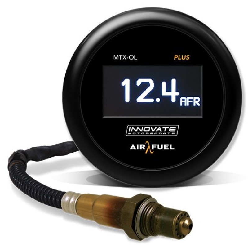 Innovate MTX-OL PLUS Wideband Digital Air/Fuel Ratio OLED Gauge Kit 8ft w/O2 Sensor - 39350