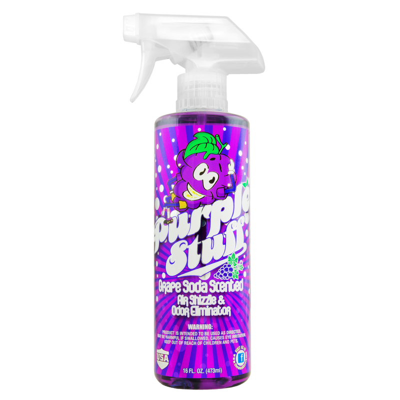 Chemical Guys Purple Stuff Grape Soda Air Freshener & Odor Eliminator - 16oz - AIR_222_16