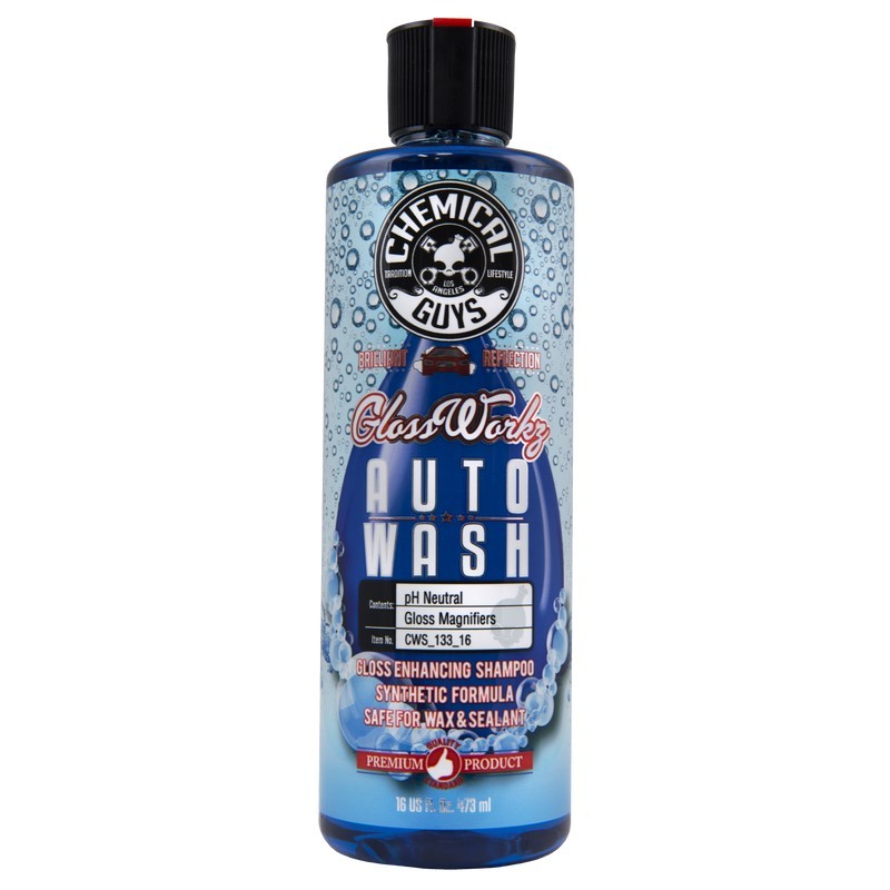 Chemical Guys Glossworkz Gloss Booster & Paintwork Cleanser Shampoo - 16oz - CWS_133_16