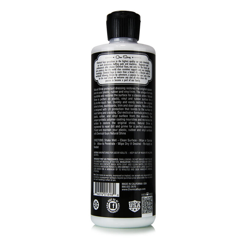 Chemical Guys Natural Shine Satin Dressing - 16oz - TVD_201_16