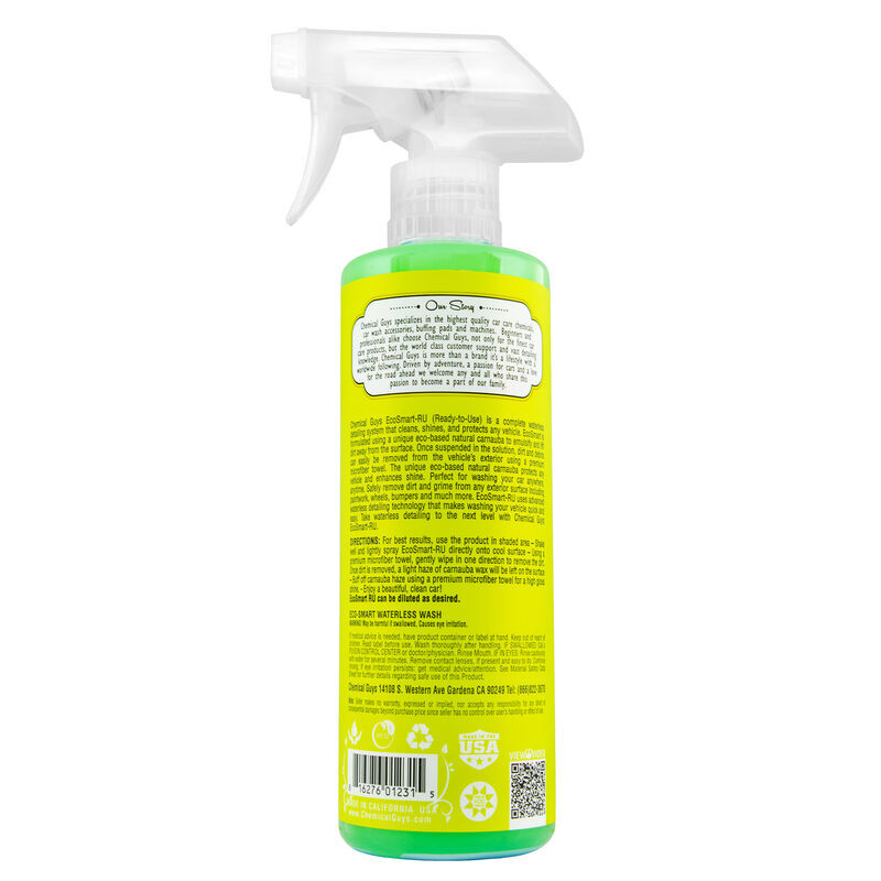 Chemical Guys EcoSmart-RU Waterless Car Wash & Wax - 16oz - WAC_707RU_16
