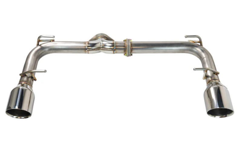 Remark 2022+ Subaru BRZ/Toyota GR86 Axle Back Exhaust w/Stainless Steel Double Wall Tip - RO-TSZ8-D