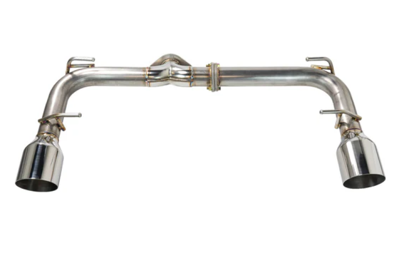 Remark 2022+ Subaru BRZ/Toyota GR86 Axle Back Exhaust w/Titanium Single Wall Tip - RO-TTZ8-S