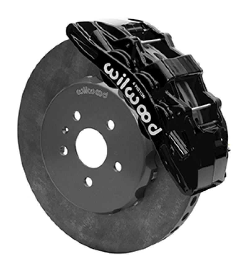 Wilwood SX6R WCCB Carbon-Ceramic 10-14 Chevy Camaro Front Big Brake Kit - Black - 140-15434-CSIC