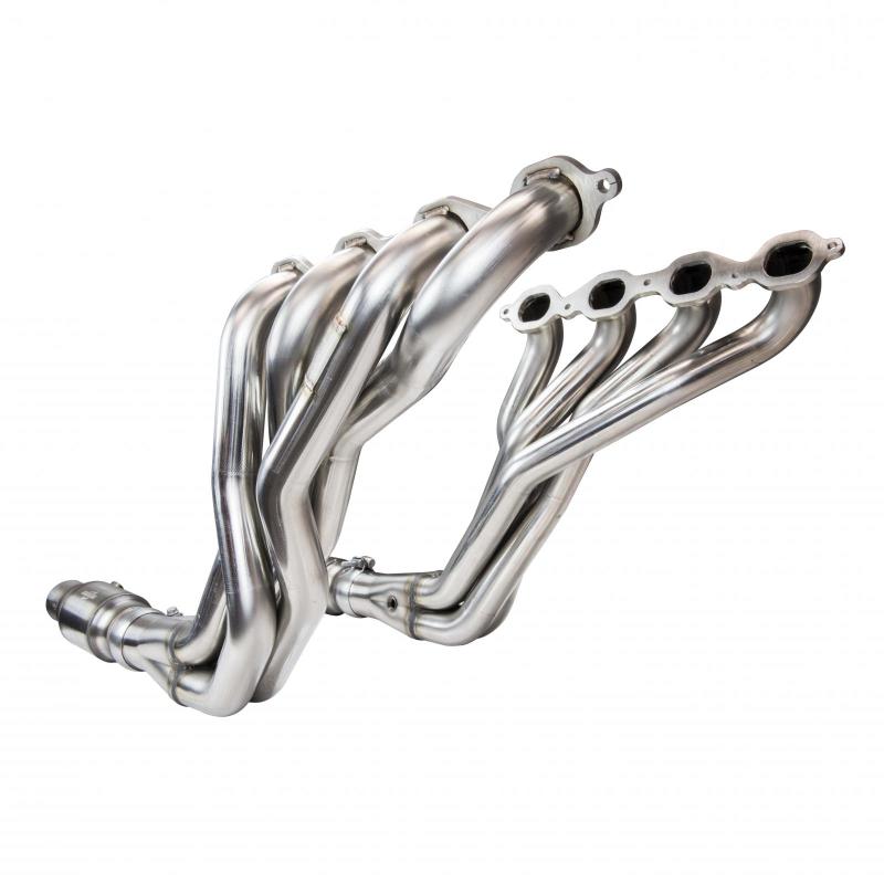 Kooks 2016+ Chevrolet Camaro SS 1 7/8in x 3in SS Longtube Headers w/ Green Catted Connection Pipes - 2260H430