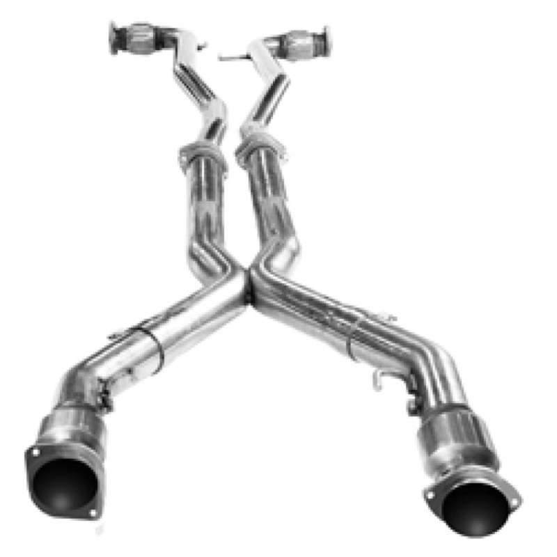 Kooks 08-09 Pontiac G8 GT/GXP LS2/LS3 6.0L/6.2L 3in In x 2 1/2in OEM Out Cat X Pipe made in SS - 24203200