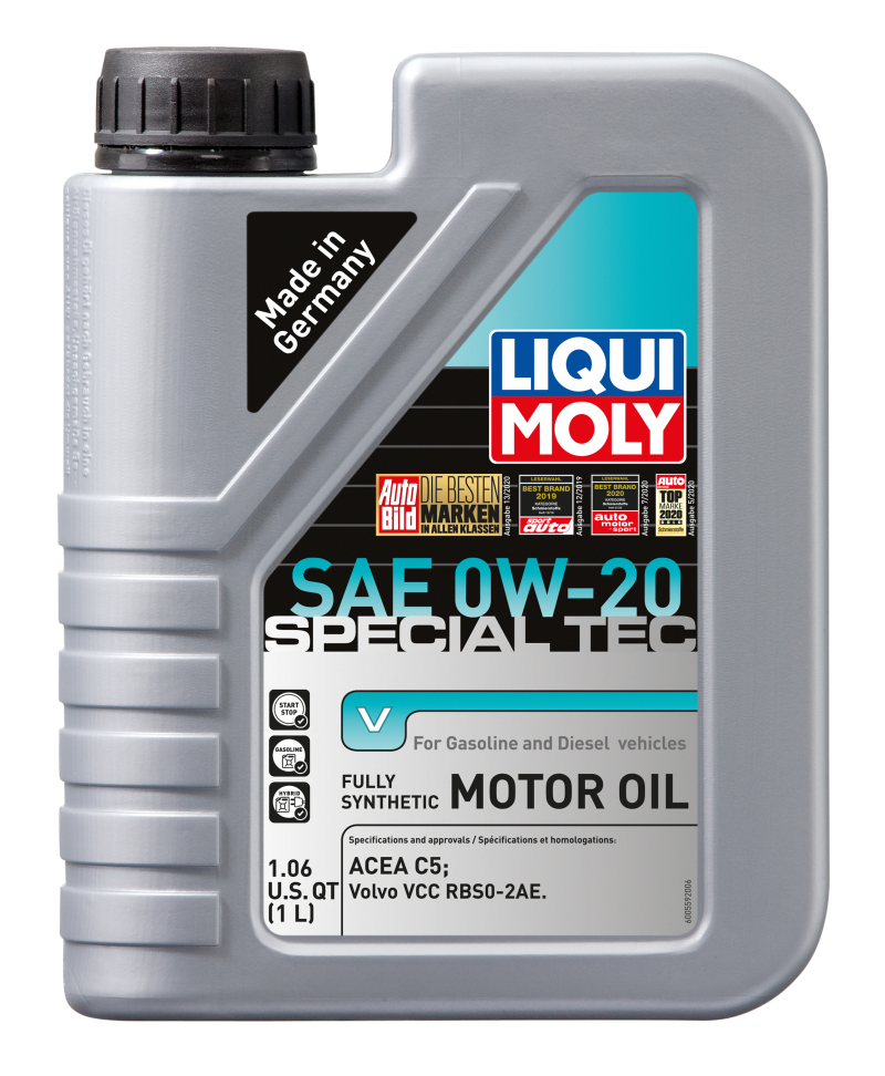 LIQUI MOLY 1L Special Tec V Motor Oil SAE 0W20 - 20198