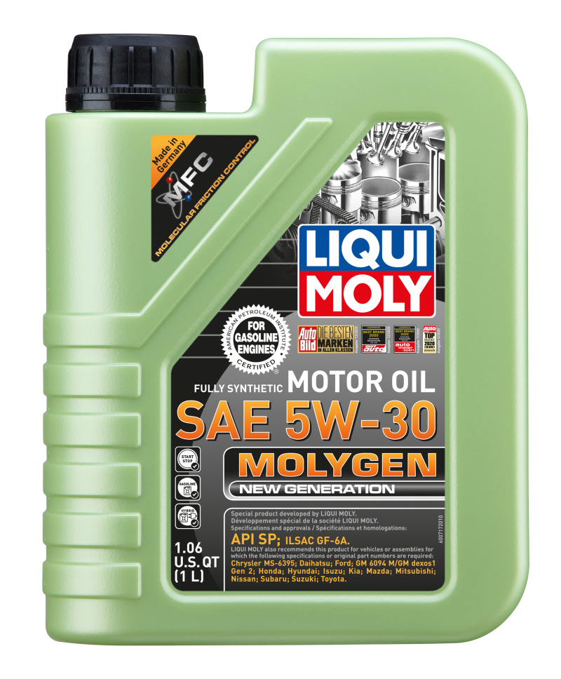 LIQUI MOLY 1L Molygen New Generation Motor Oil SAE 5W30 - 20226