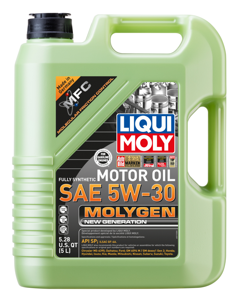 LIQUI MOLY 5L Molygen New Generation Motor Oil SAE 5W30 - 20228