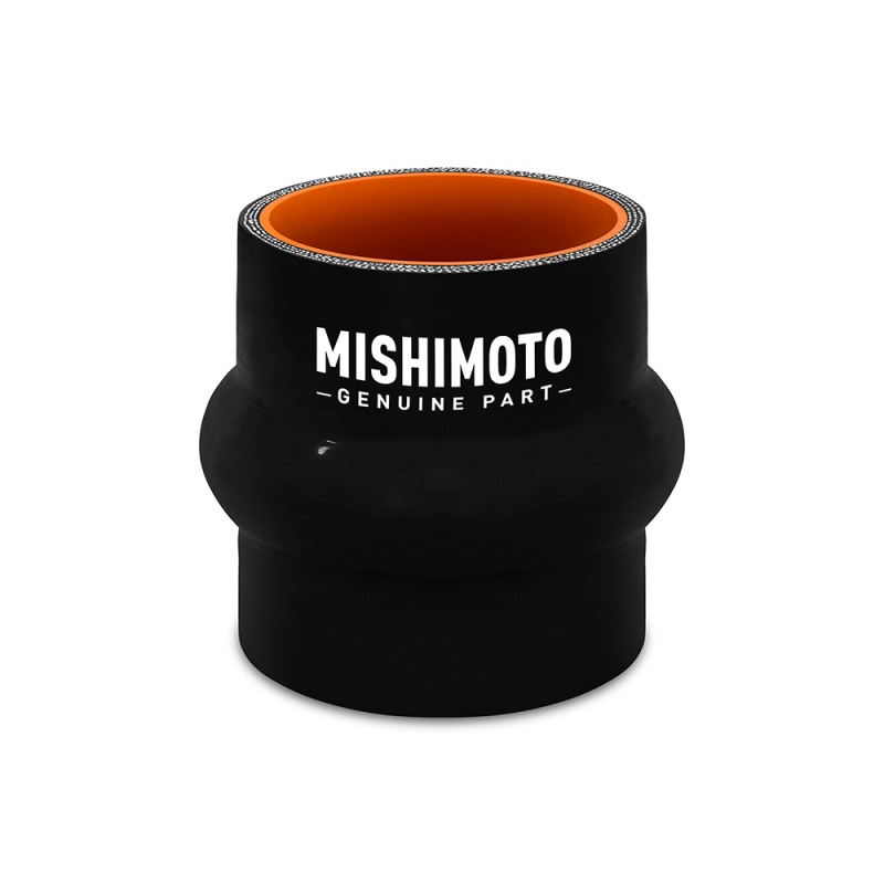 Mishimoto 2.25in. Hump Hose Silicone Coupler - Black - MMCP-2.25HPBK
