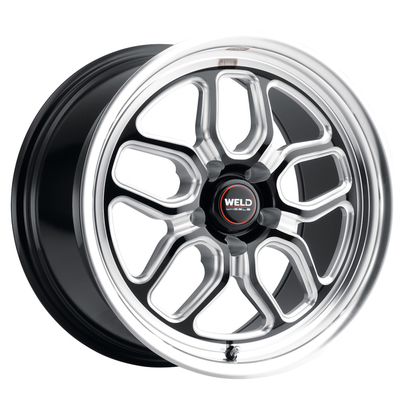 Weld S152 17X10 Laguna Drag 5X114.3 ET25 BS6.50 Gloss Black MIL Dia 78.1 - S15270067P25