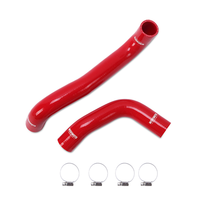 Mishimoto 08-14 Subaru WRX / 08+ STI Silicone Radiator Hose Kit - Red - MMHOSE-STI-08RD