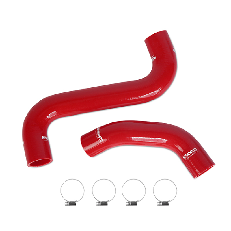 Mishimoto 01-07 Subaru WRX / WRX STI Red Silicone Hose Kit - MMHOSE-WRX-01RD