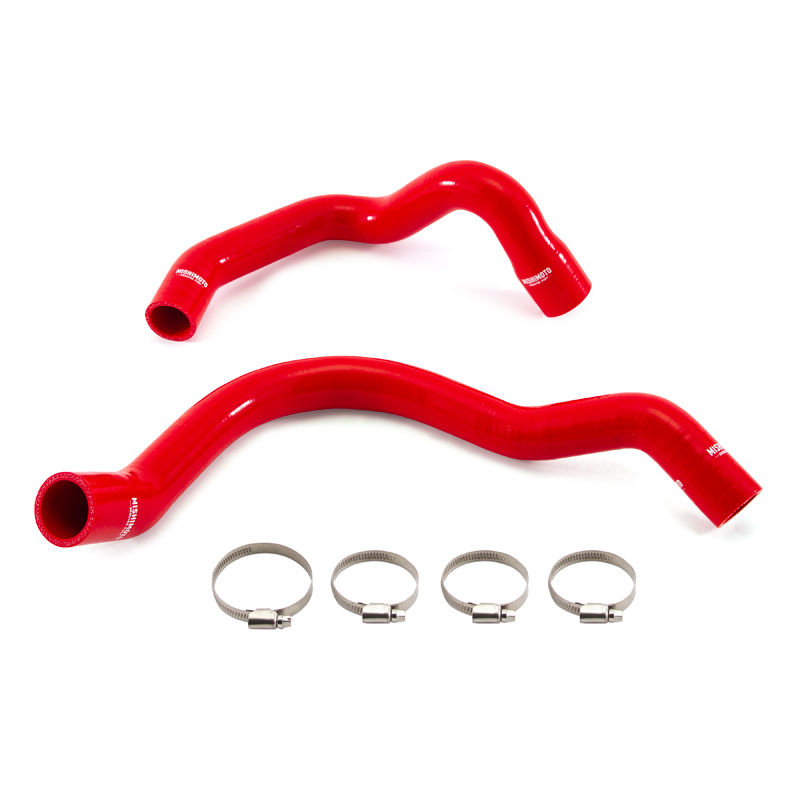 Mishimoto 91-01 Jeep Cherokee XJ 4.0L Silicone Radiator Hose Kit - Red - MMHOSE-XJ6-92RD